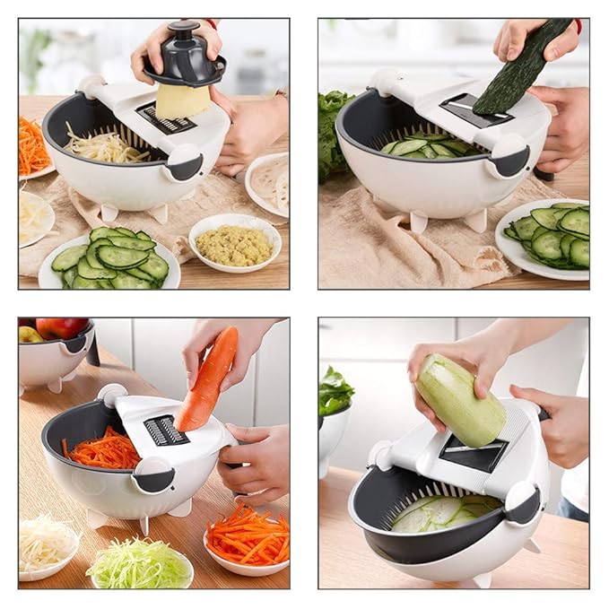 Multifunction Wonder Magical Rotating Cutter